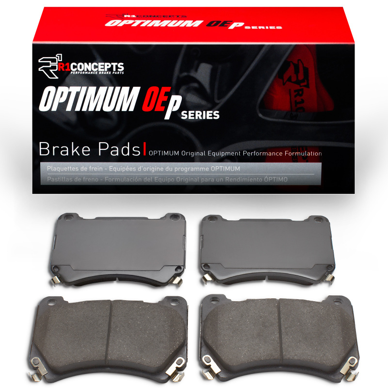 Hyundai Equus Brake Pads - Front - R1 Concepts - Optimum OE - `09-`14